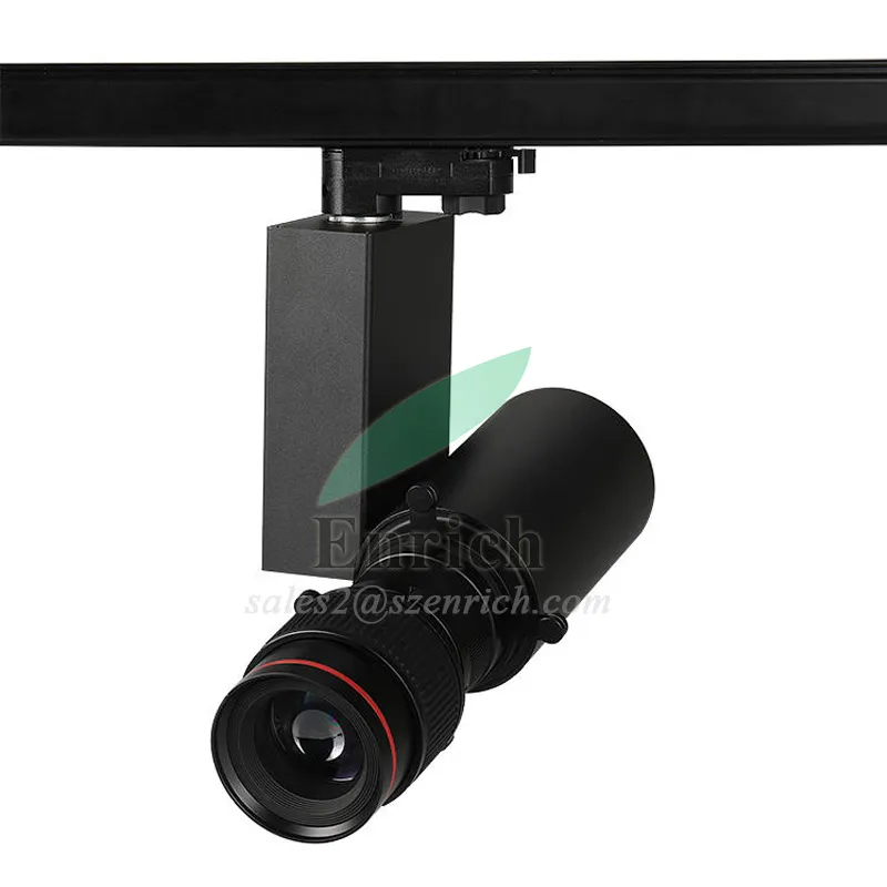 High Quality Shapeable & Zoomable COB LED Track Spotlight for Museum