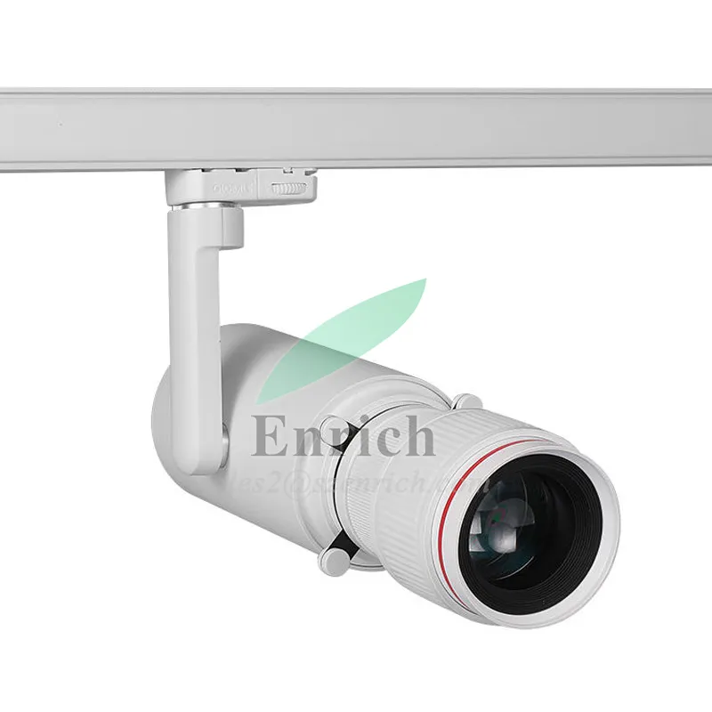 High Quality Shapeable & Zoomable COB LED Track Spotlight for Museum