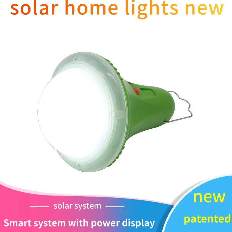Home Solar Power System Lights with Remote Control IP55 Waterproof