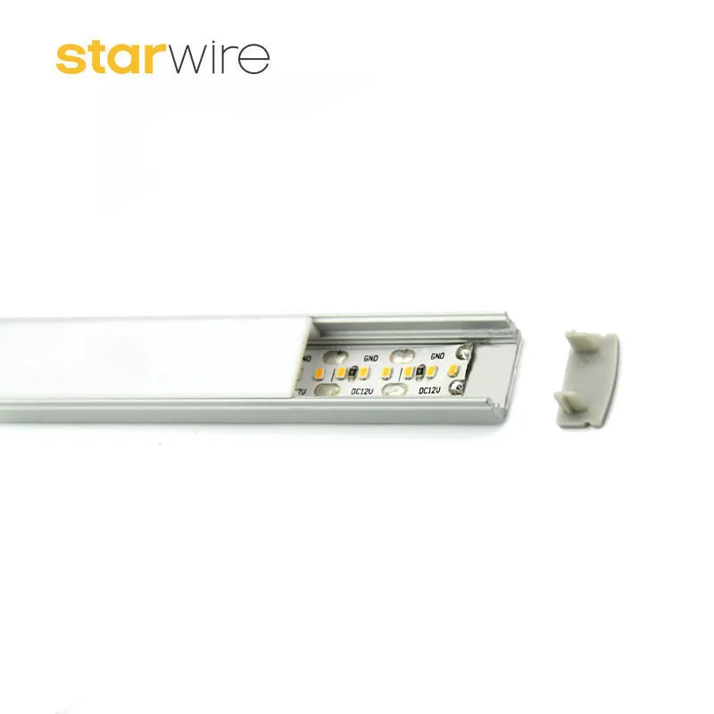 Hot Sale 1708 1715b Aluminum LED Profile with 2216 3528 LED Strip