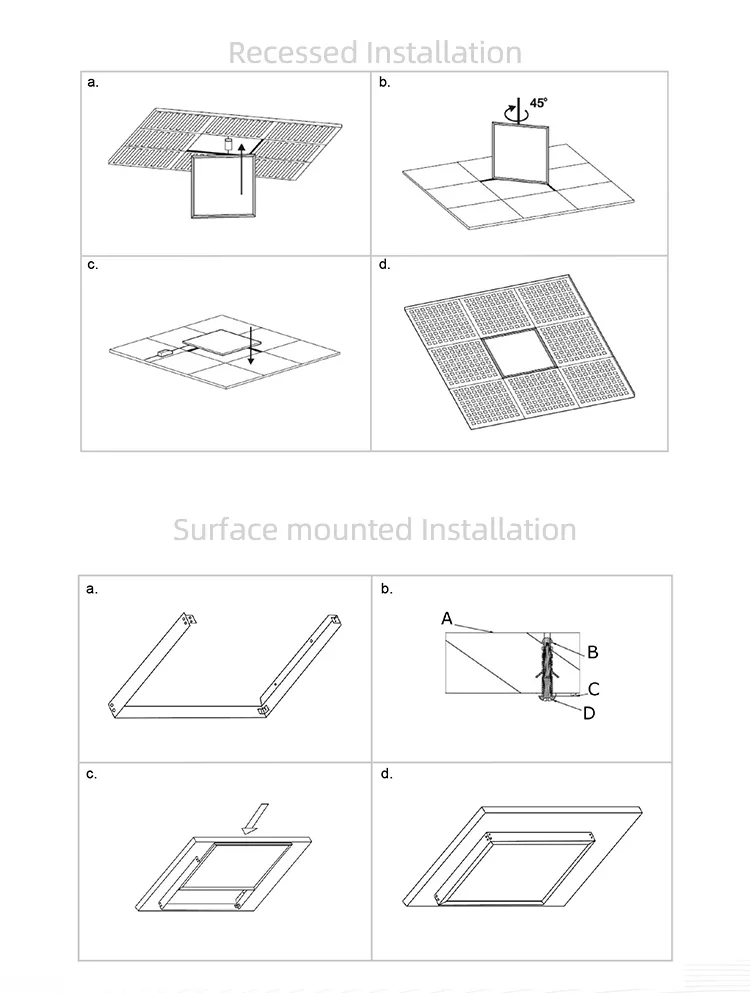 Hot Selling China Professional Manufacturer 6000K 60W 600X1200mm 2X4FT LED Ceiling Panel Light