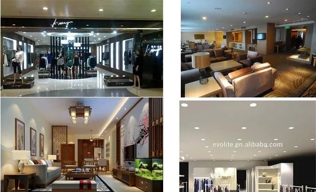 Hotel Anti-Glare Downlight Aluminum LED ceiling Spot Lights 15W RF10+X15A