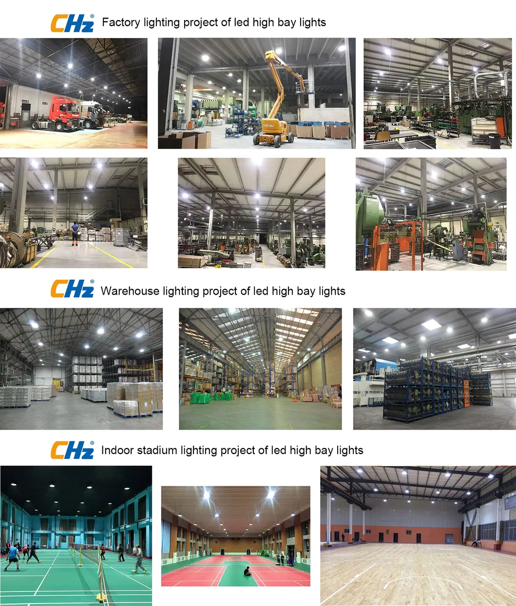 Indoor Outdoor 150W UFO Industrial LED High Bay Light