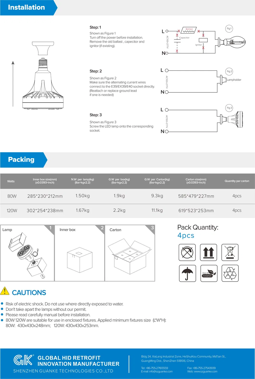 IP64 Highbay Lights 5 Years Warranty 115W SMD UFO LED High Bay Light