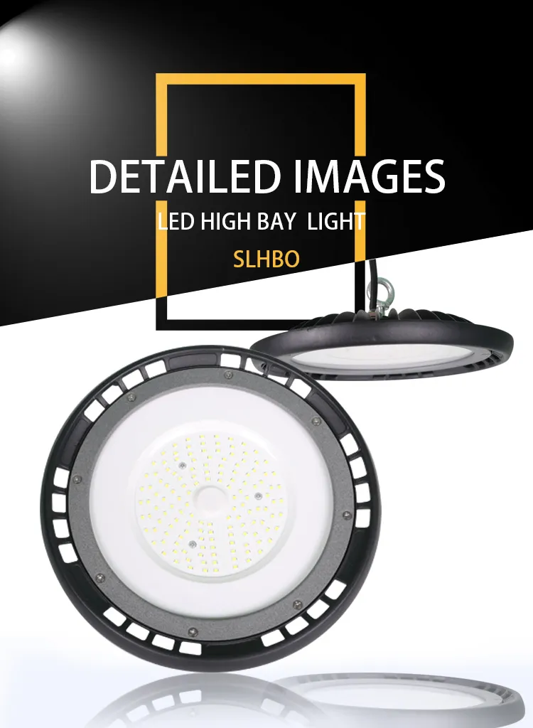 IP65 Waterproof CE RoHS 100W 150W 200W UFO LED High Bay Light