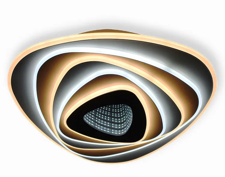 Langde Modern Bedroom Color Changing Flushmount Ceiling Lights for Living Room Ld3831