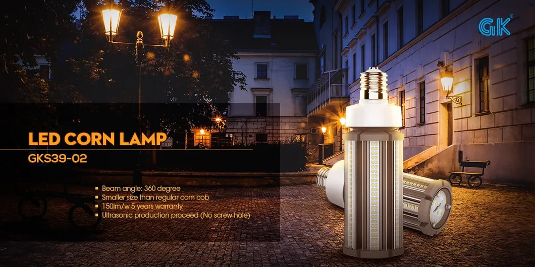 LED Corn Lamp E27 45W Replacement 200W HPS Mhl for Cobra Head Use in Street Road Bulb Lights