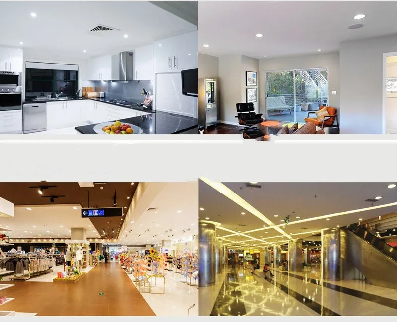 LED Panel Light Round Ultra Thin18W LED Ceiling Recessed Light for Indoor Bathroom Triac Dimmable