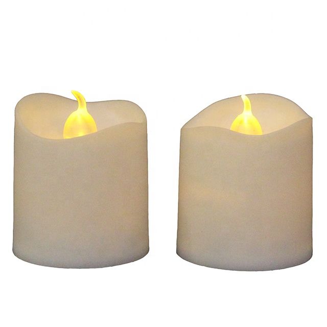 LED Tea Light Warm White Flickering Flameless Tealight Set