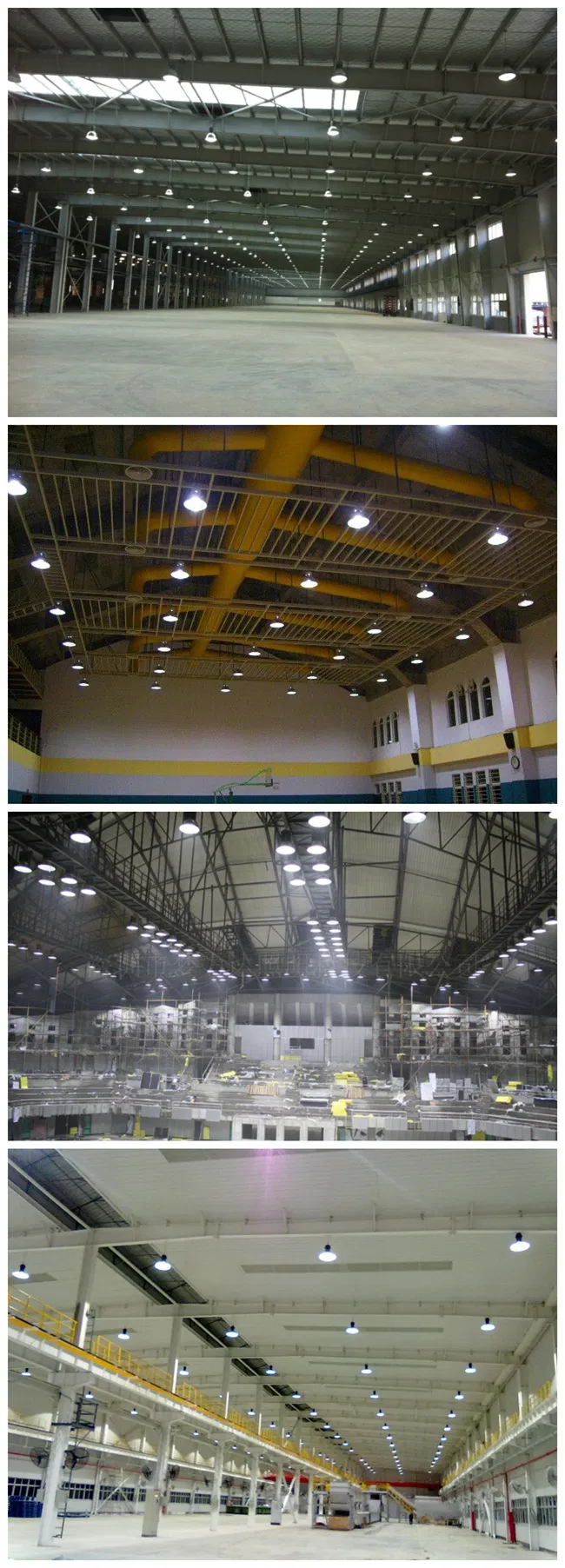 Low Price Dim Sensor Warehouse Factory Workshop Tennis Court Stadium Gym Supermarket Station Shopping Waterproof 300W 150W 100W 200W 250W UFO LED High Bay Light