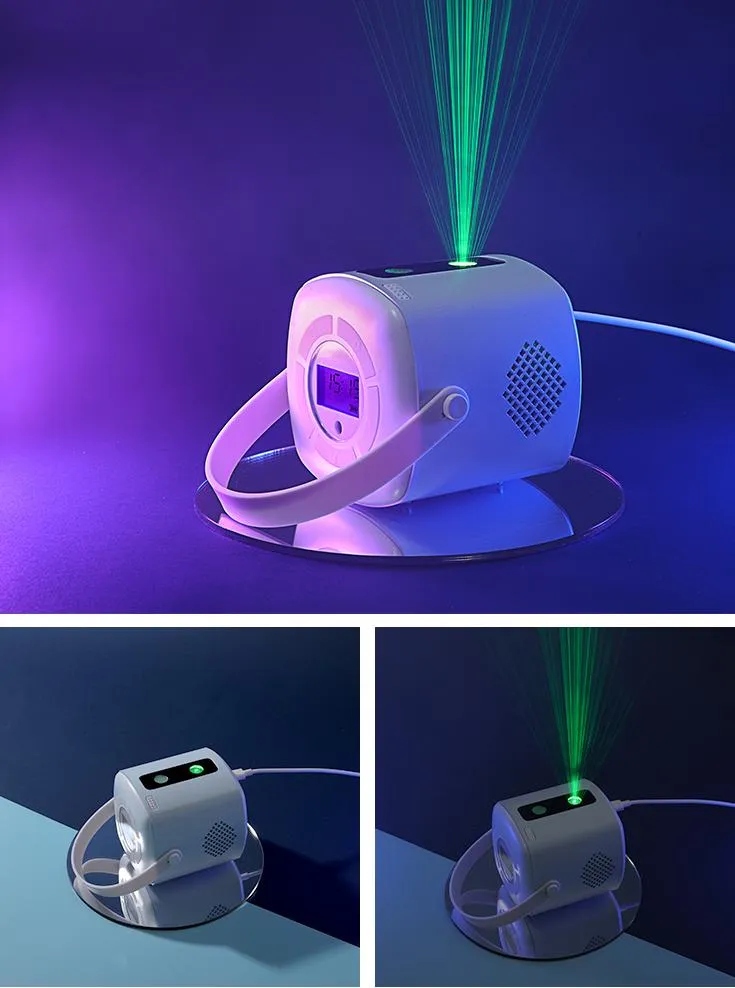 New Arrival Remote Control LED Laser Galactics Sky Projector Star Starry Night Light Projector with Alarm Clock for Kids