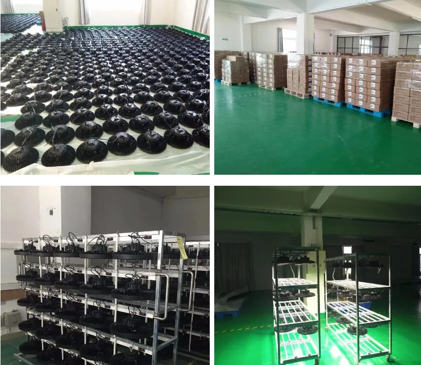 New IP65 Ce Waterproof Warehouse Light 100W 150W 200W UFO LED High Bay Light