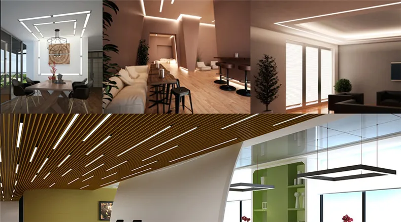 Recessed Aluminum Profile Office 1200mm 40W LED Linear Light