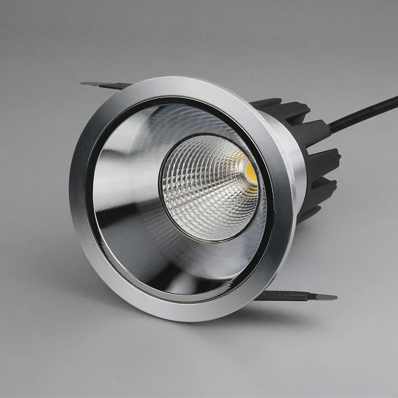 SAA CE RoHS Dimmable 9W 12W COB LED Hotel Downlight