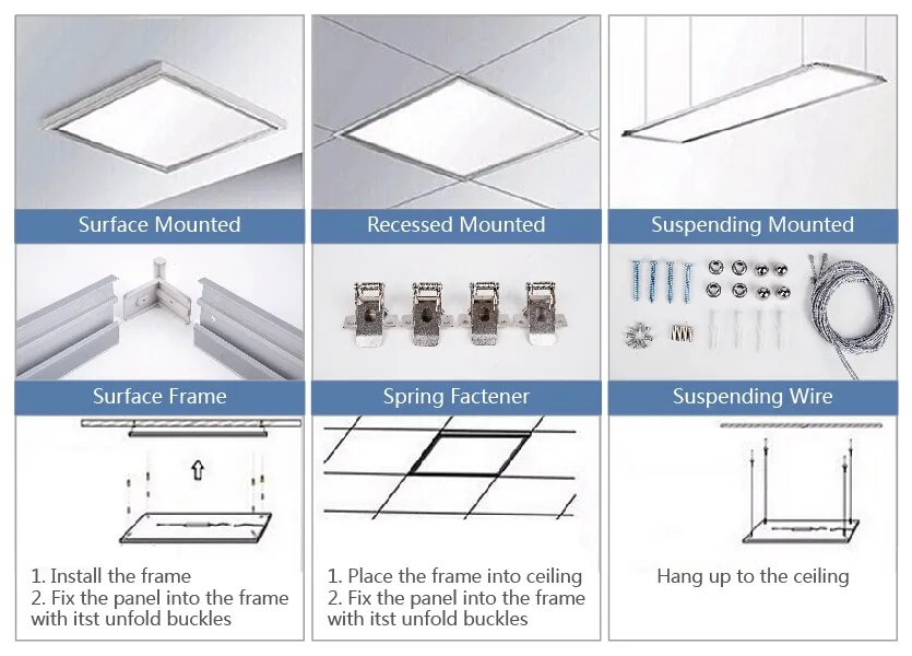 Side Light Edge Light 60X60 40W LED Panel Light for Ceiling Office