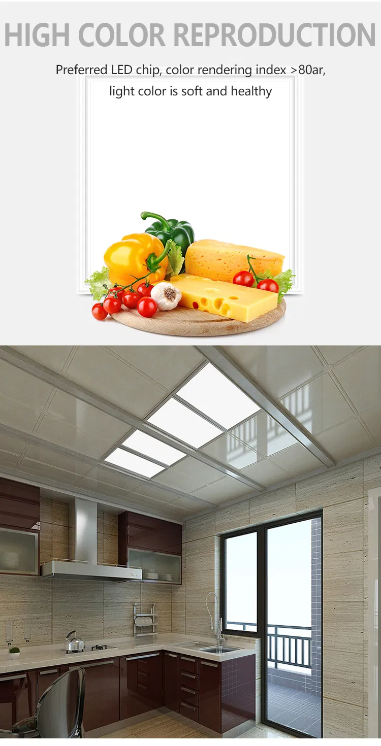 Side Lit Super Slim LED Panel Light 36W 300mmx1200mm