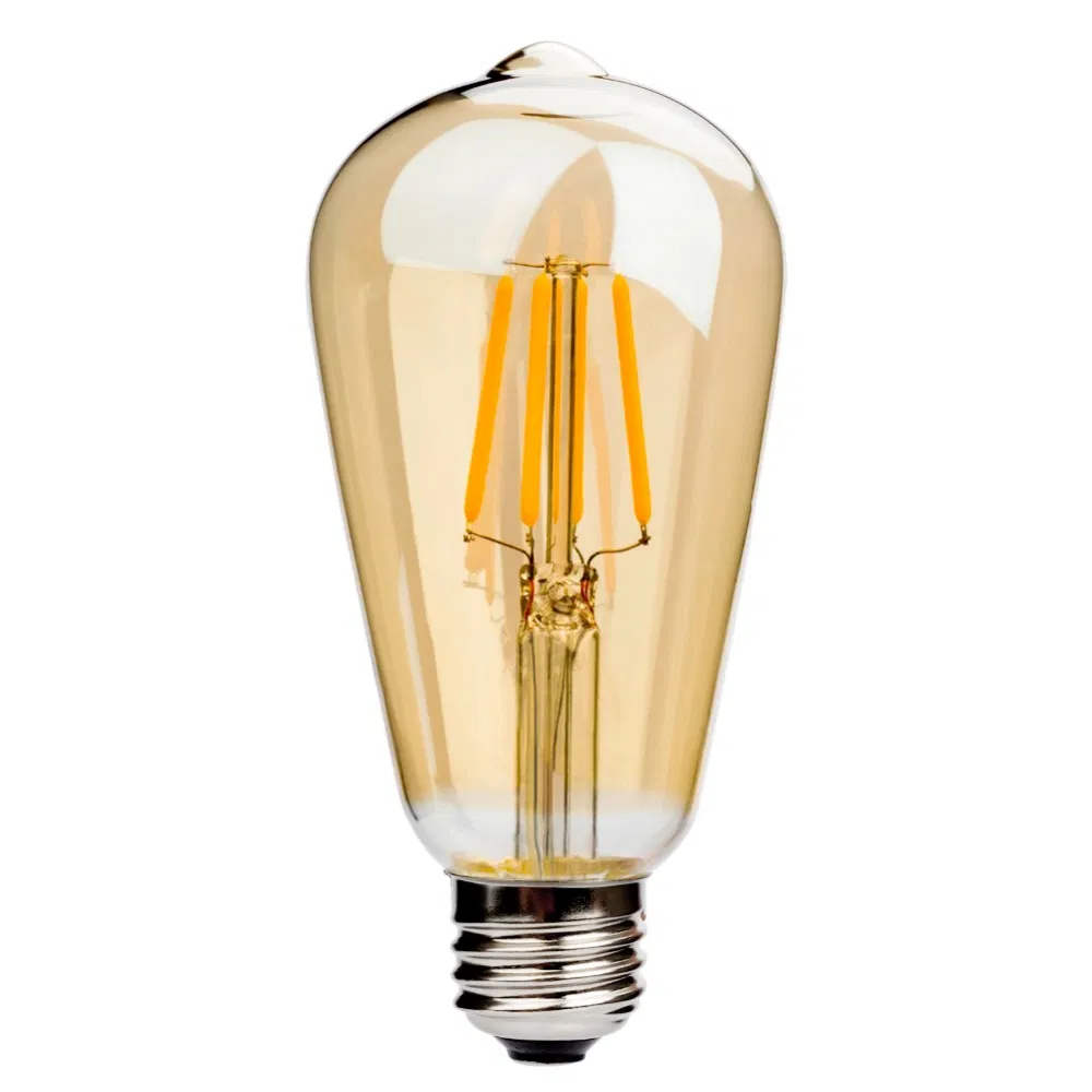 St64 LED Filament Bulb Energy Saving Lamp 2W LED Bulb Light with Ce RoHS