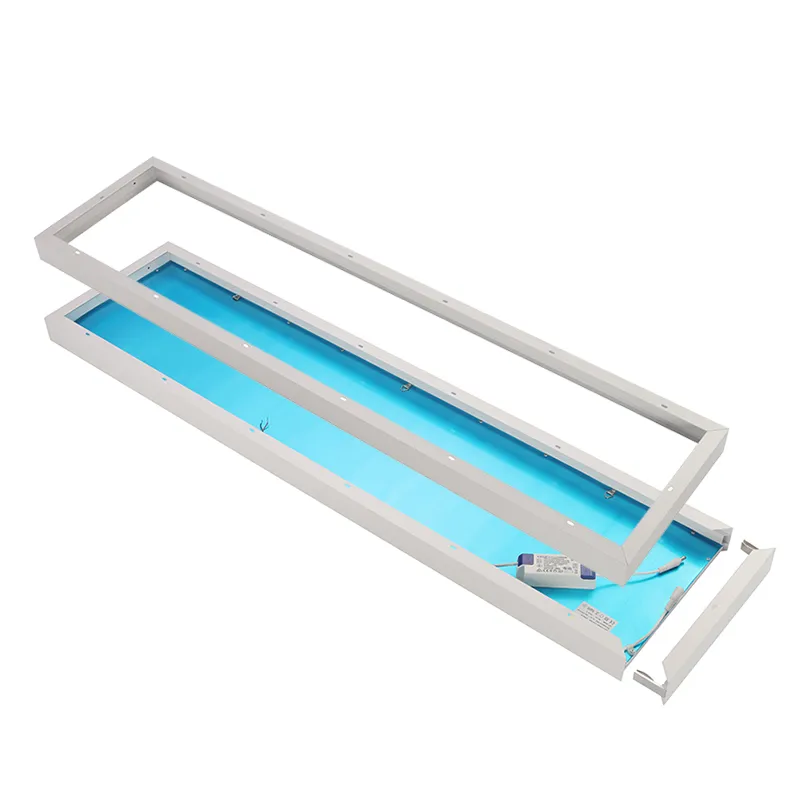 Surface Mounted Aluminum Frame 2X4FT 600X1200mm Panel Brackets Ceiling Mounted LED Panel Light Frame