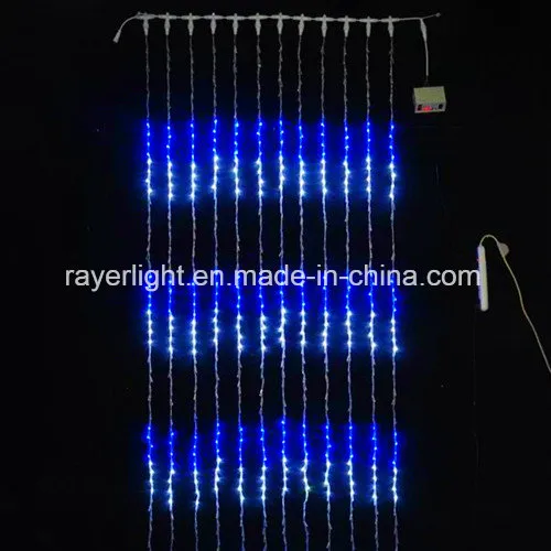 Twinkle Decoration LED Waterfall Holiday Festival Light Outdoor Decoration LED String Light