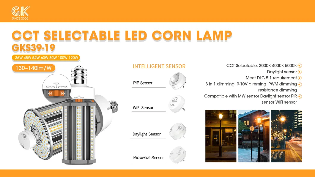 Warm White E27 Light for Turkish Lamp LED Energy Saving Corn Bulbs